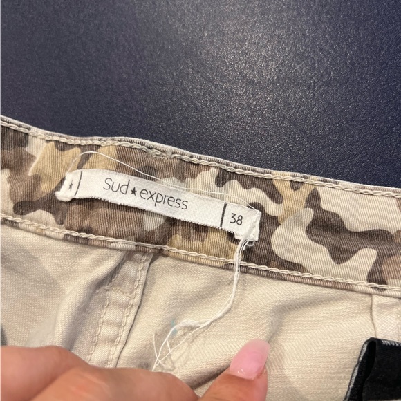 SUD EXPRESS PERACLES Boyfriend pants with a medium waist - Picture 6 of 9